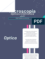 Microscopia Optica e Eletrônica
