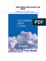 Economics 20th Edition Mcconnell Test Bank