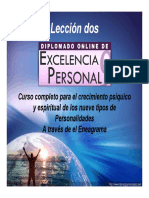 Diplomado Excelencia Personal - Leccion 2