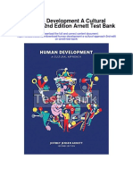 Human Development A Cultural Approach 2nd Edition Arnett Test Bank