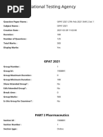 IMS CAT 2024 Test Schedule | PDF