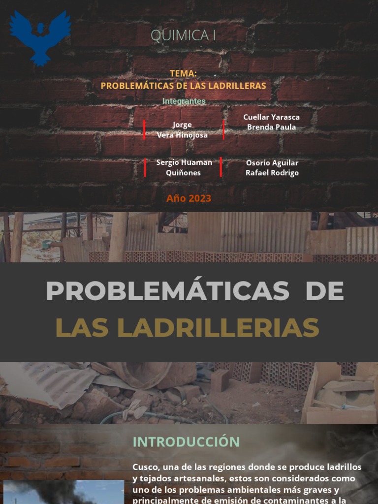 Contaminacion de Ladrilleras | PDF | Contaminación | Entorno natural