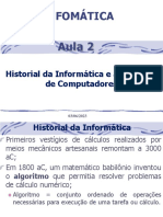 AULA 2 - Historial Da Informática e Evolução de Computadores