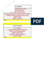 Salary Sheet For The Month of Aug 2023.