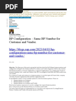 Busines Partner Configuration PDF