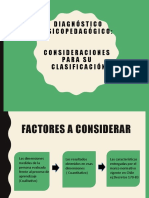 Diagnóstico PSP. Normas de Clasificación