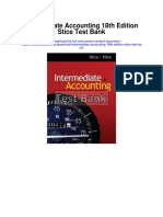 Intermediate Accounting 18th Edition Stice Test Bank