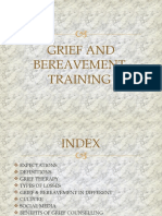 Grief and Bereavement Training One