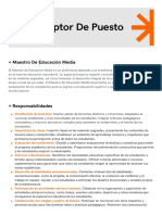 Descriptor de Puesto - Josemarcelo Velásquez Díaz - Administración Del Recurso Humano