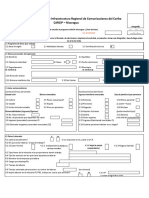 Formato de Inscripción BECAS CARCIP 2021