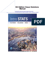 Intro Stats 5th Edition Veaux Solutions Manual