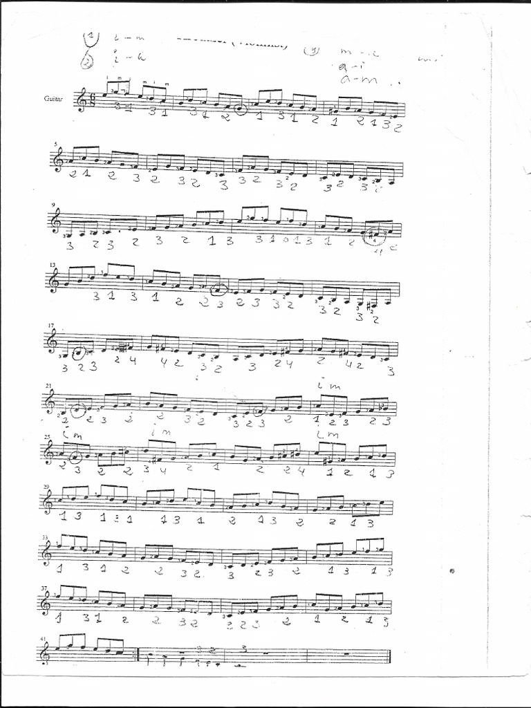 Cross string practice piece pdf