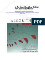 Introduction To Algorithms 2nd Edition Cormen Solutions Manual