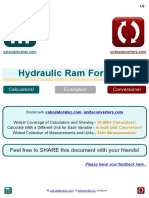 Hydraulic Ram Formulas - en