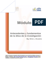 03 Antecedentes y Fundamentos de Etica de La Investigacion Brussino