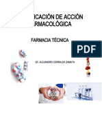 Clasificacion de Accion Farmacologica - Farmacia