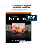 Essentials of Economics 7th Edition Gregory Mankiw Solutions Manual