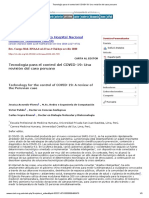 Tecnología para El Control Del COVID-19 - Una Revisión Del Caso Peruano