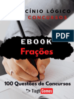 Ebook Frações para Concursos 100 Questões de Concursos Hotmart