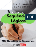Ebook - 100 Questões Sequências Lógicas - Enviar
