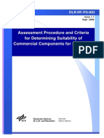DLR-RF-PS-003 Assessment Procedure Cots V1.1