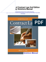 Essentials of Contract Law 2nd Edition Frey Solutions Manual
