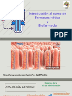 Clase 1.1 - Intro - Farmacocinetica y Biofarmacia