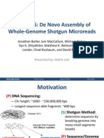 ALLPATHS: de Novo Assembly of Whole-Genome Shotgun Microreads