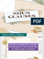 Noun Clauses 12 Grade