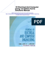 Essentials of Electrical and Computer Engineering 1st Edition Kerns Solutions Manual