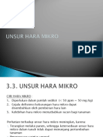 Unsur Hara-3 (Unsur Mikro)