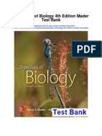 Essentials of Biology 4th Edition Mader Test Bank