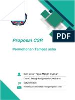 Proposal CSR