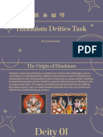 Hinduism Deities Task