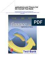 Finance Applications and Theory 3rd Edition Cornett Test Bank
