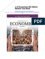 Essentials of Economics 8th Edition Mankiw Test Bank