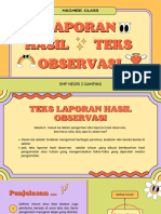 Laporan Hasil Observasi