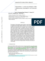 BLSP: B L - S P - B A C - W: Ootstrapping Anguage Peech RE Training Via Ehavior Lignment of Ontinu Ation Riting