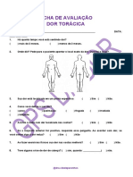 Avaliação Da Dor Torácica