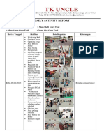 Daily Activity Report TK UNCLE 26 Juli 2023