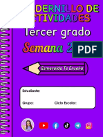 ? 3° S2 S3 CUADERNILLO DE ACTIVIDADES ? Esmeralda Te Enseña ? ANEXOS?