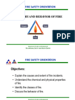 Chemistry and Behavior of Fire