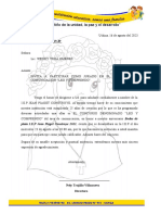 Oficio para El Consurso de Leo y Comprendo