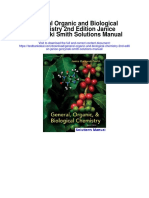 General Organic and Biological Chemistry 2nd Edition Janice Gorzynski Smith Solutions Manual