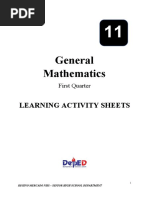 General Math LAS