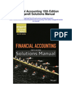 Financial Accounting 10th Edition Weygandt Solutions Manual
