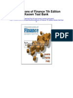 Foundations of Finance 7th Edition Keown Test Bank