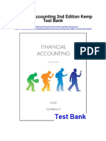 Financial Accounting 2nd Edition Kemp Test Bank