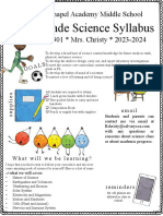 Science Syllabus