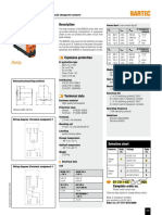 Relevant Bartec Relay Catalogue